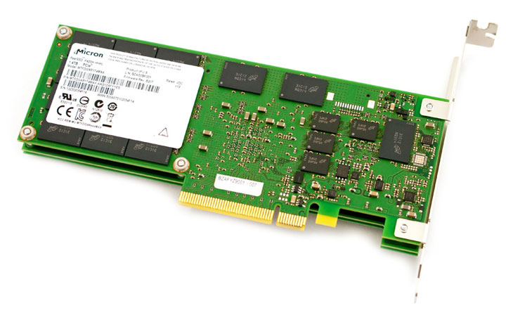 그림 3: Micron P420m Enterprise PCIe (1.4 TB)